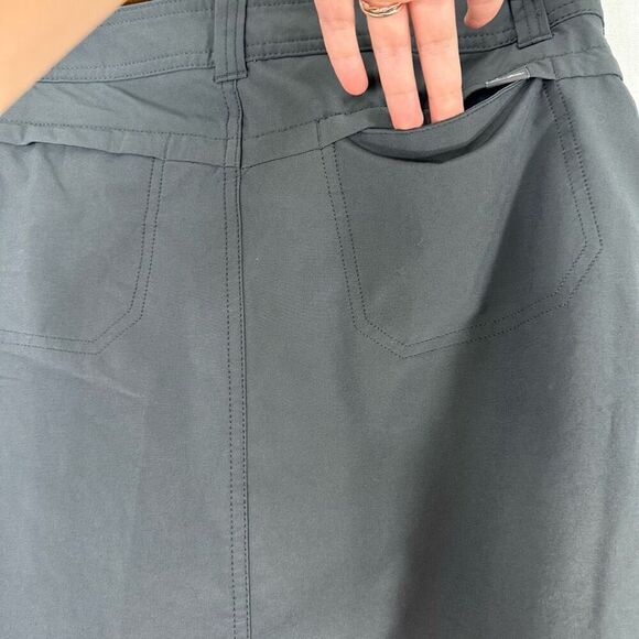 Eddie Bauer Adventurer 2.0 Gray Skort Women’s 6 Outdoor Hiking Utility - Picture 5 of 10